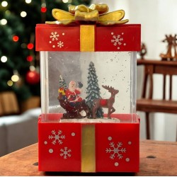 Adorno Papá Noel / Muñeco de nieve Encapsulado Caja de regalo 4093