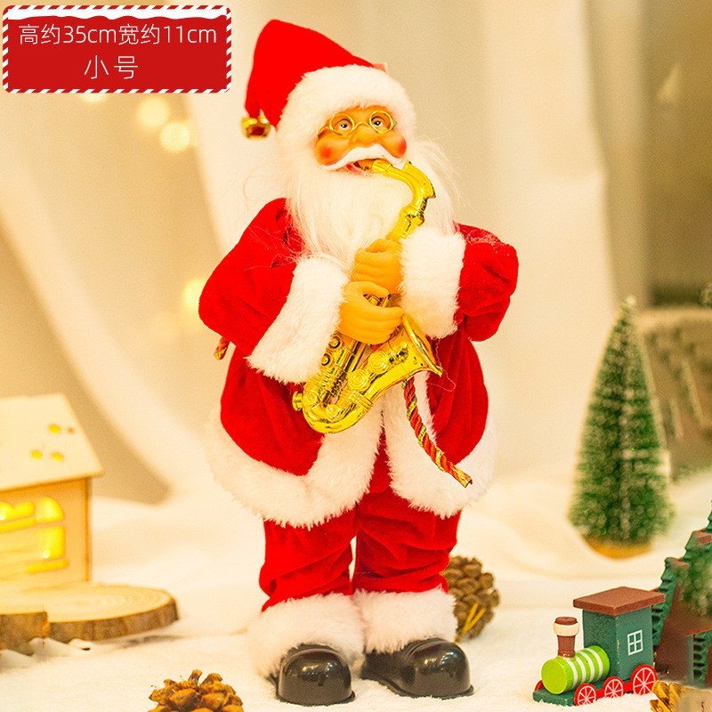 Papá Noel Tocando el Saxofón 3099