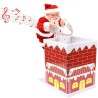 Papá Noel entra a chimenea 3081