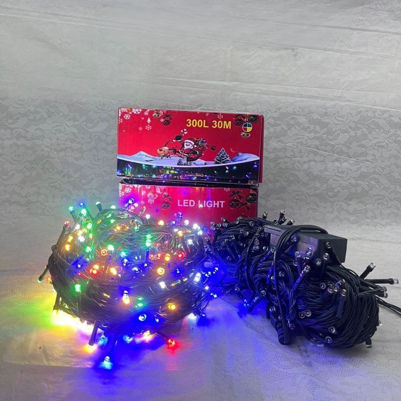 Luces navideñas 300L 20mt multicolor 4043-3