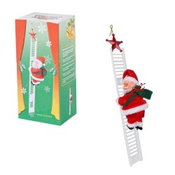 Papá Noel Sube y Baja Escalera 3086