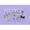 Set Escolar Kuromi y My Melody JD3367