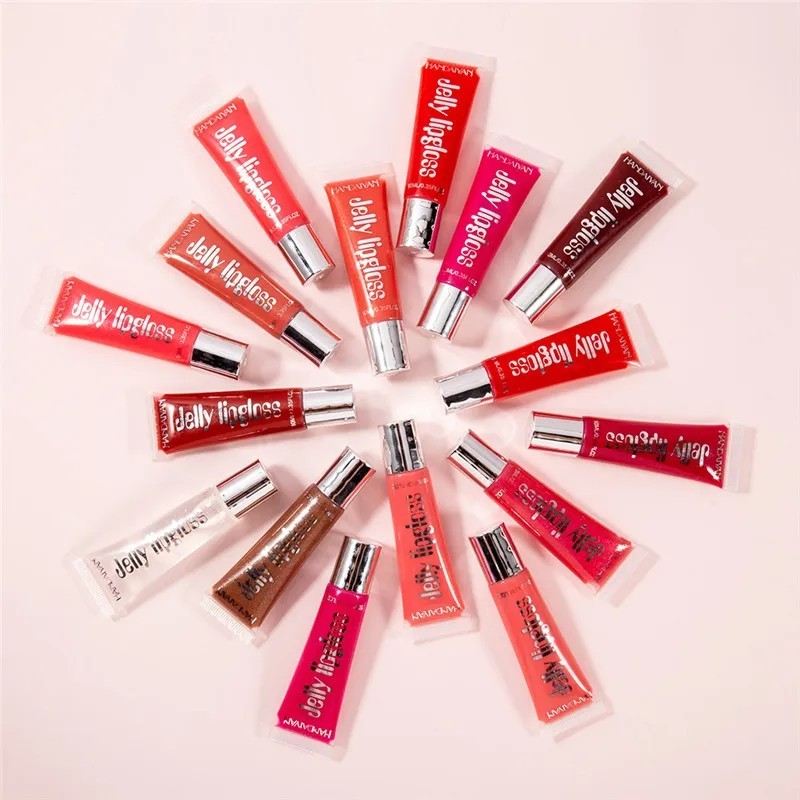 LIP GLOSS CON COLOR/DESTELLOS BRILLANTES H1010 - HANDAYAN