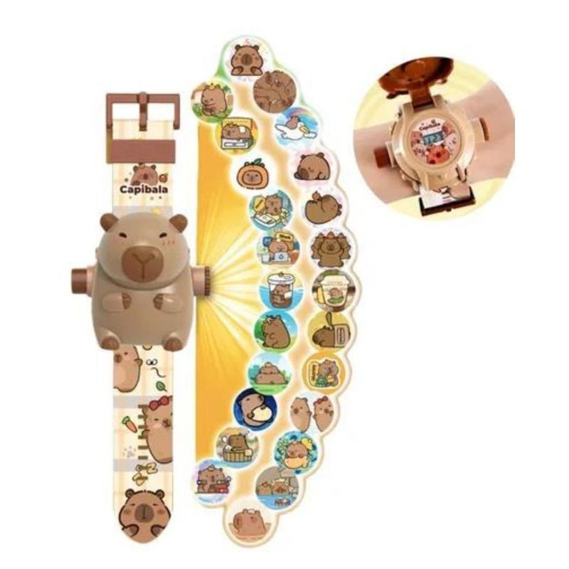 RELOJ PROYECTOR CAPIBARA D504