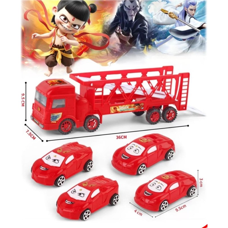 JUGUETE CAMION TRANSPORTE D597