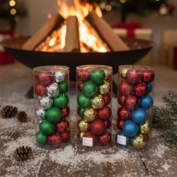 Set de 24 bombillos navideños