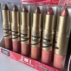 2IN1 LIPSTICK - LIPGLOSS ROSSETTO   LG2413B