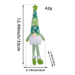 Duende Navideño Pequeño con Luz 33cm YX2698