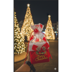 Funda Recipiente Navideño para Dulces YX3068