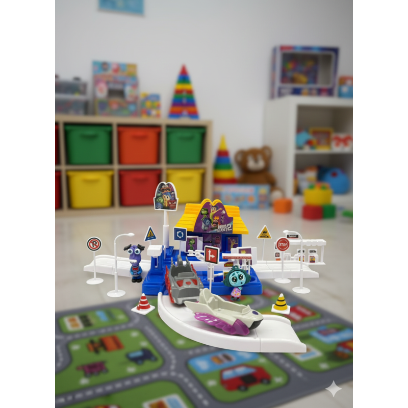 Pista de Carritos Intensamente 2 3192