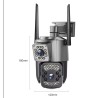 Camara de Seguridad Ip V380 Pro 5186