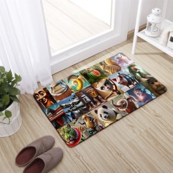 Alfombras Antideslizantes Brain Rot  57.5 cm x 37.5 cm 4877-83 y 4877-84