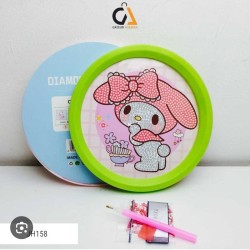 DIAMANTINA CIRCULAR 18CM KAWAI MODELOS SURTIDOS MARCO PLÁSTICO HJUG1415-1