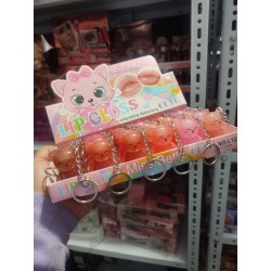 LIP GLOSS MÁGICO BRILLO GATITO LLAVERO HMB0001-12 L1224