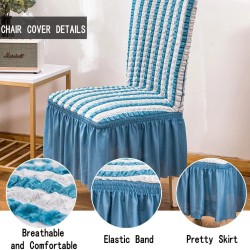 Forros de Silla con Vuelo Largo 32