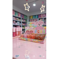 LIP GLOSS MÁGICO BRILLO OSITO LLAVERO  HMB0001-11  L1233