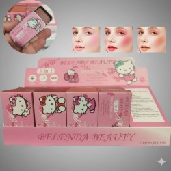 Blush en Crema 3 en 1 Mejillas Labios y Ojos HMAQ0010-35