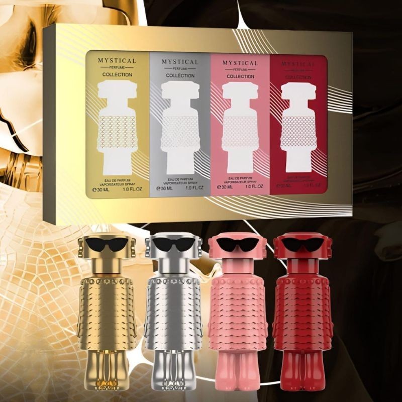 Perfume Set x 4 Robot Mystical JY2546