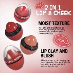 MOUSSE 2 EN 1 LABIOS Y MEJILLAS S.F.R COLOR  5833