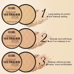 POLVO COMPACTO COLOUR NEUTRALIER MATTIFYING S.F.R COLOR 6483