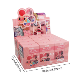 EYESHADOW + LIPSTICK + GLITTER + BLUSH + BRUSH COLOR 6501