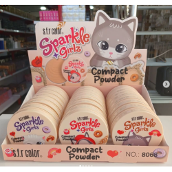 COMPACT POWDER SPARKLE GIRLZ S.F.R COLOR 8068