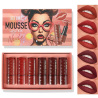 CAJA DE 6 LABIALES MOUSSE LIPSTICK NUDE S.F.R COLOR 5867