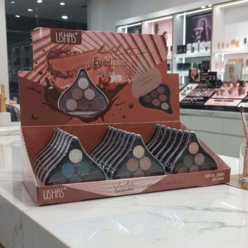 PALETA DE SOMBRA CHOCOLATE 6 TONOS ES3984-4