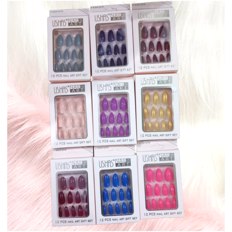 UÑAS POSTIZAS OVAL NORMALES USHAS CT262