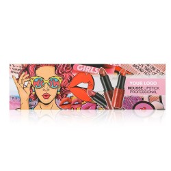 CAJA DE 12 LABIALES MOUSSE LIPSTICK PROFESSIONAL S.F.R COLOR 5826