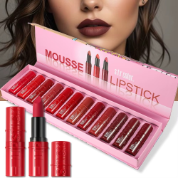 CAJA DE 12 LABIALES MOUSSE LIPSTICK PROFESSIONAL S.F.R COLOR 5826